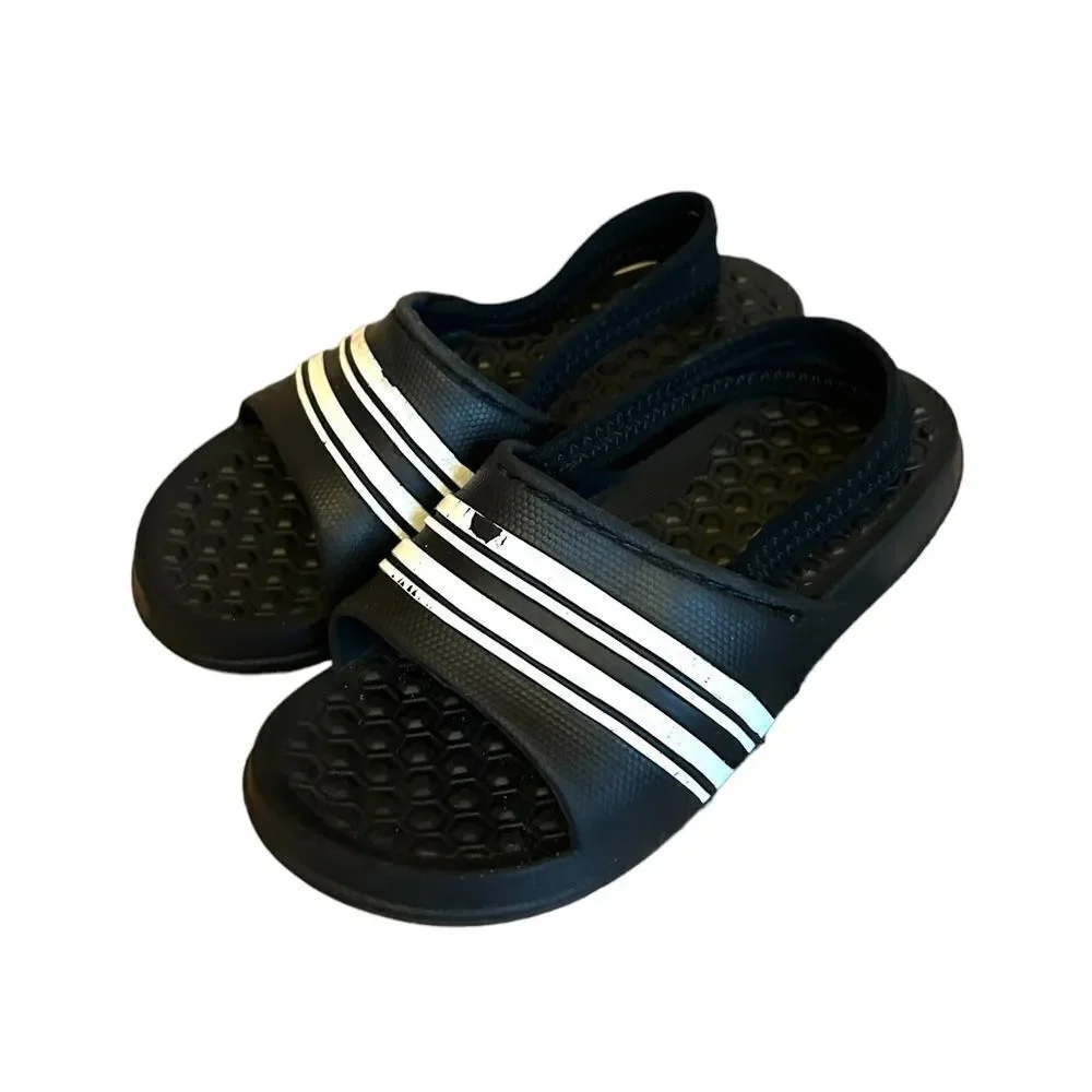 5 for‎ $25🔥Wonder Nation Kids Size 11/12 Slide Sandals